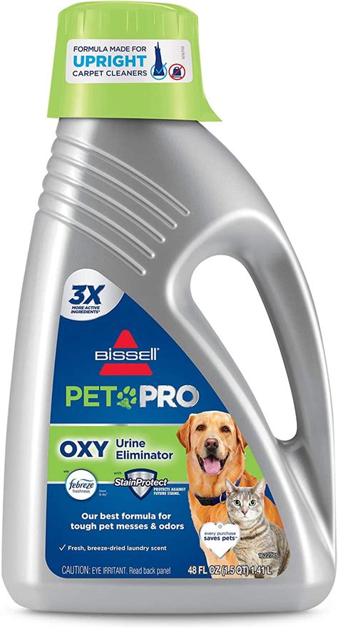 BISSELL Professional Pet Urine Elimator with Oxy and Febreze Carpet Cleaner Shampoo - Walmart.com