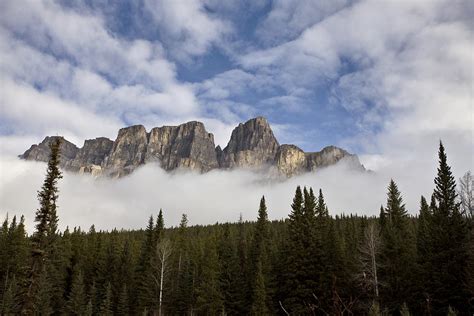 Castle Mountain Alberta Photograph by Mark Duffy | Fine Art America