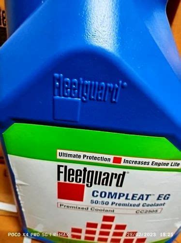 Antifreeze Coolant - Fleetguard Premixed Coolant CC2505 Manufacturer ...