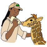 Zoologist Picture for Classroom / Therapy Use - Great Zoologist Clipart