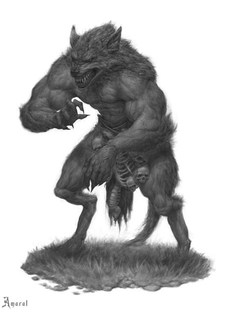 Werewolf by CarlosAmaralArt on DeviantArt