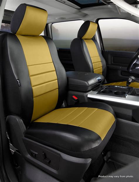 FIA SL69-41 Mustard Sl Front Bucket Seat Cover Toyota Tundra 2014 | Autoplicity