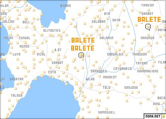 Balete (Philippines) map - nona.net