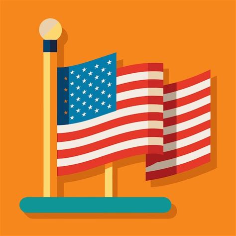 Illustration of the USA flag | Premium AI-generated vector