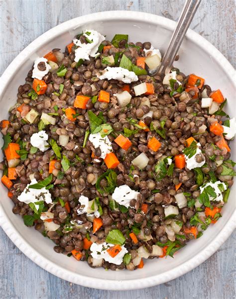 French Green Lentils Recipe Salads - French In A Flash Olivey French ...