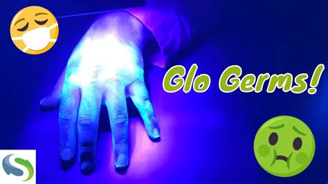 GLO GERMS: Using SCIENCE to see germs normally too small for the human eye | Virtual Science ...