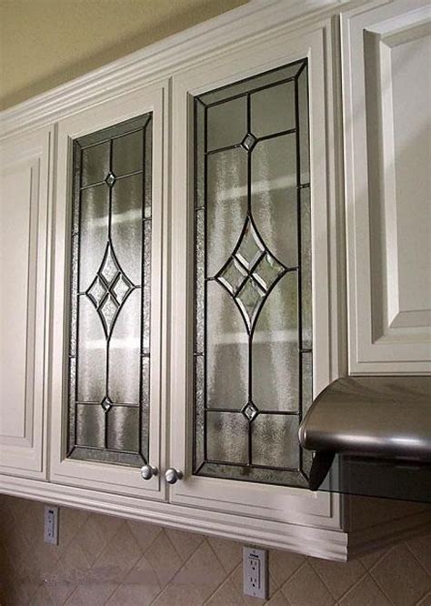 Glass Cabinet Ideas (How to Create a Custom Glass Cabinet) | Leaded glass door, Leaded glass ...