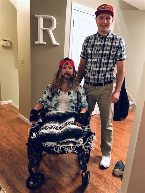 Forrest Gump and Lieutenant Dan Halloween Costume | Funny couple halloween costumes, Clever ...