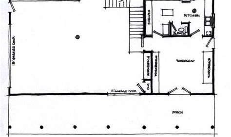 Simple Detached Garage Floor Plans Placement - Home Plans & Blueprints