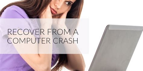 How to Recover from a Computer Crash - Due