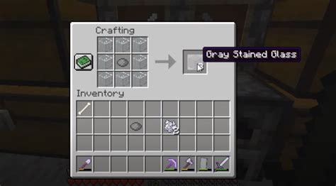 How To Make Gray Stained Glass: Minecraft Recipe