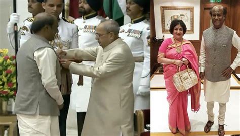 Pic Of The Day: Superstar conferred with Padma Vibhushan!