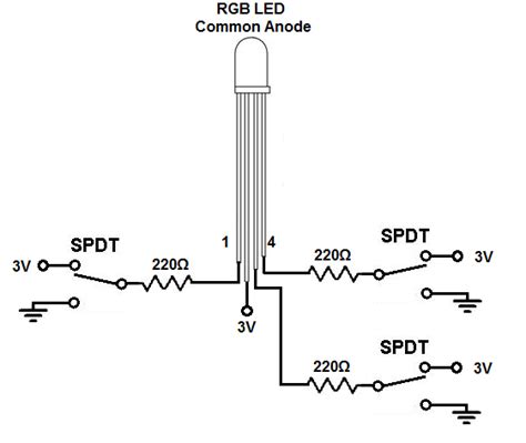 How to Build a Common Anode RGB LED circuit