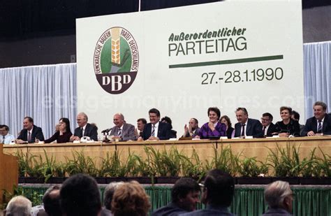 Berlin: Participants and guests on the grandstand of the Extraordinary ...