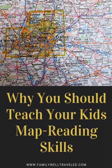 Why Teach Your Kids Map-Reading Skills? | Family Well Traveled