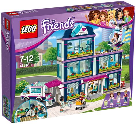 LEGO Friends 41318 Nemocnice v Heartlake - Zbozi.cz