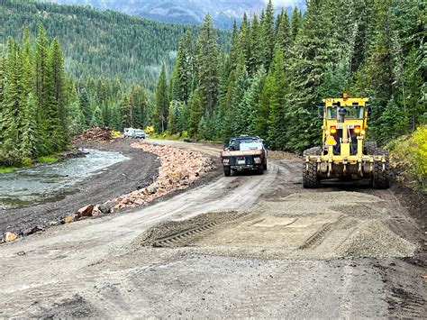 Yellowstone Northeast Entrance Road improvements to wrap next month