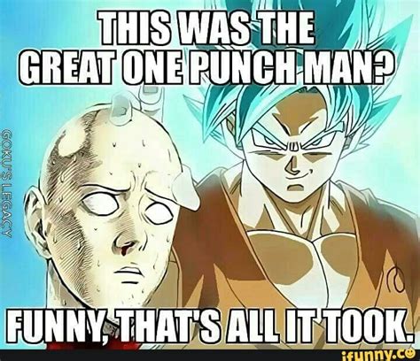 Pin by vegeta on Goku | One punch man funny, Goku, Dragon ball super wallpapers