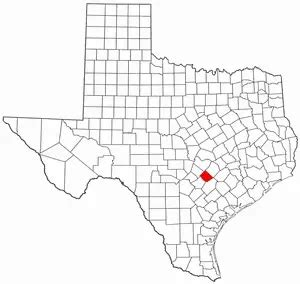 Caldwell County Texas • Mapsof.net