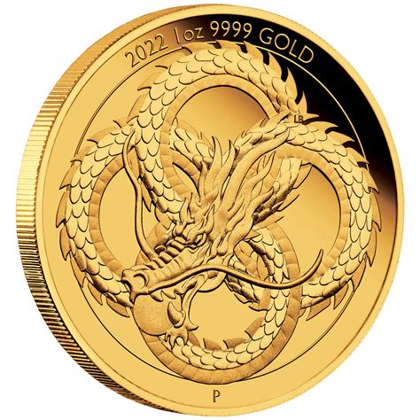 Dragon 2022 1oz Gold Proof Coin | The Perth Mint