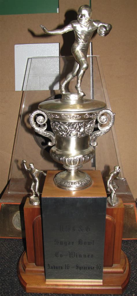 Trophy reveals different outcome of 1988 Sugar Bowl?