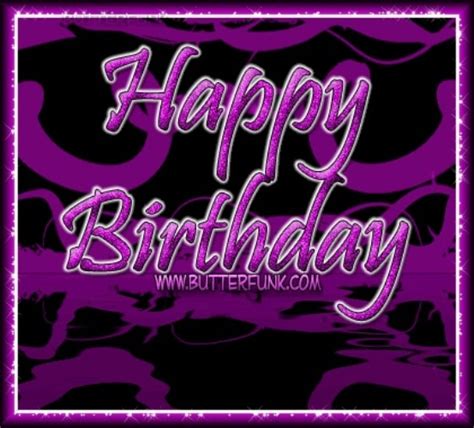 Happy Birthday – Purple Image