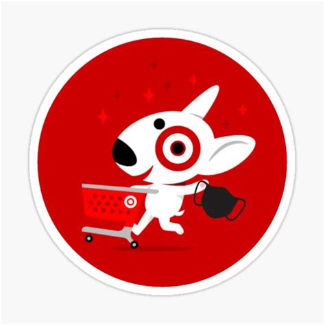 Target Dog Stickers | Redbubble