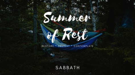 How to Rest in Sabbath – jumpingjersey