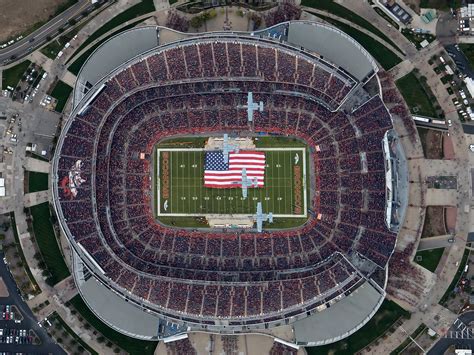 Denver Broncos vs. Kansas City Chiefs Monday Night Flyover - ImageWerx Aerial & Aviation Photography