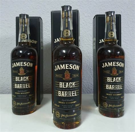 Jameson Black Barrel - 700ml - 3 bottles - Catawiki