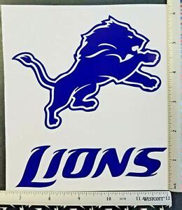 Detroit Lions Vinyl Decal Sticker 6083 | eBay