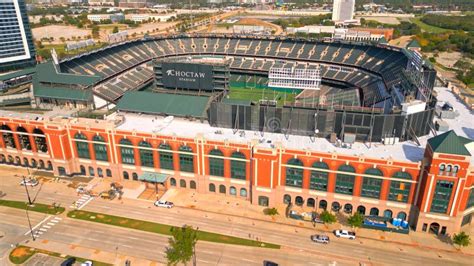 Choctaw Football Stadium in Arlington from Above - ARLINGTON, UNITED ...