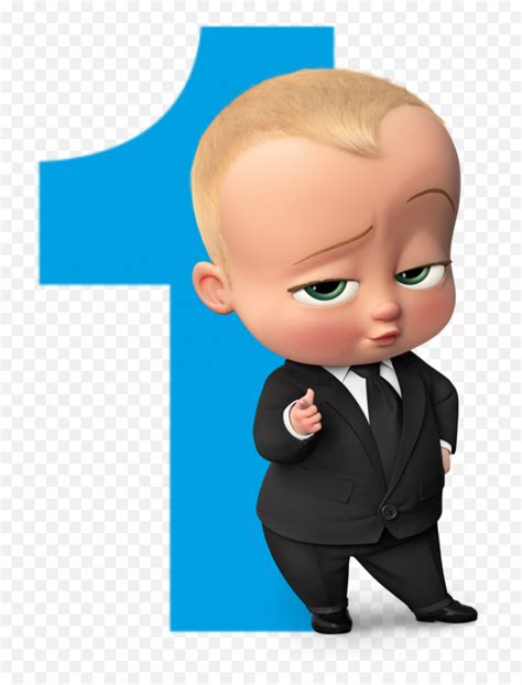 Bossbaby Bday - Number 1 Baby Boss 1 Emoji,Boss Baby Emoji - Free Emoji PNG Images - EmojiSky.com