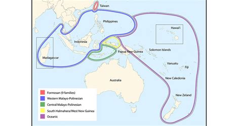 DNA Analysis Gives Insight into Austronesian Languages | Language map, Language, History news