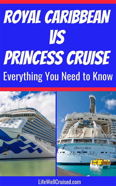 Princess Cruises vs Royal Caribbean - Everything You Need to Know - Life Well Cruised