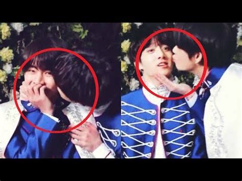 Taehyung kissed Jungkook, and Jungkook kissed Taehyung! VKOOK - YouTube