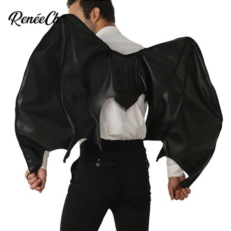 Halloween Costume For Adult Wicked Wings Accessory Black Men Dragon Wings Women Red Demon Wings ...