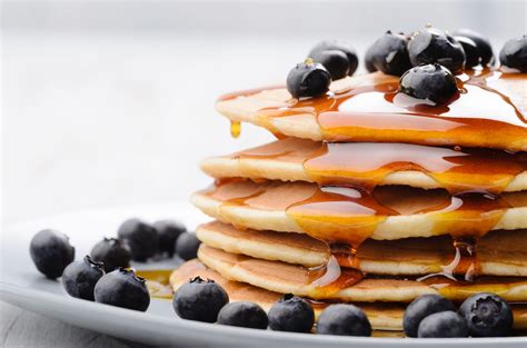 Low Sodium Blueberry Pancakes Recipe [Only 60mg/Serving]