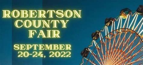 Robertson County Fair Association - Fairgrounds, Facility Rental