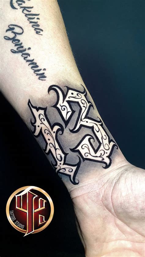 Number 13 Tattoo By Pattos Keppos | Tattoo lettering styles, Tattoo ...