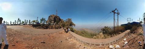 at the foot of the Sinhagad Fort 360 Panorama | 360Cities