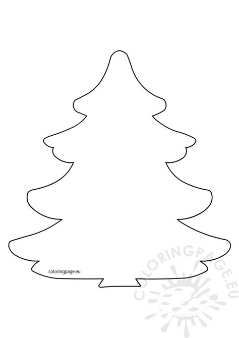 Large Christmas tree pattern | Coloring Page