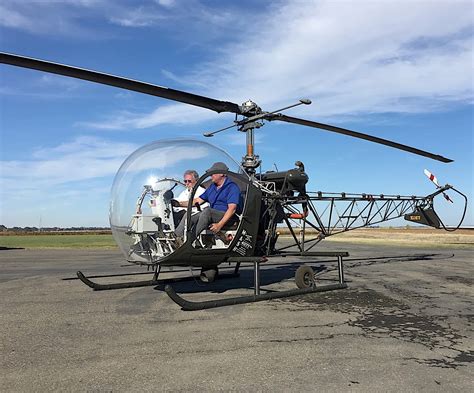 This 1951 Bell 47 Helicopter Was in MASH, Then Went On to Count Cattle ...