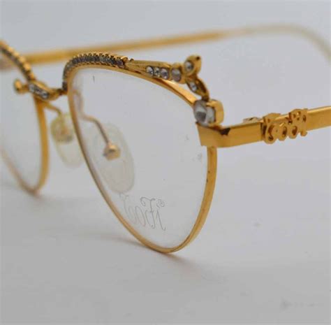 Tofi vintage gold plated frames. Vintage women's eyeglasses