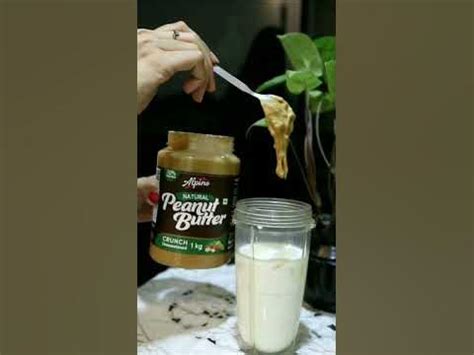 Peanut Butter Milkshake Recipe | Alpino Peanut Butter - YouTube