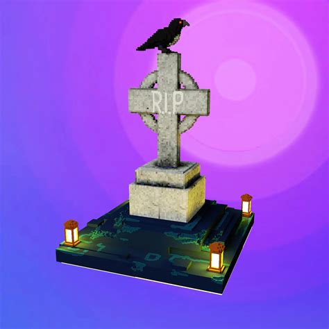 Kritrim Vault - Halloween crow voxel art