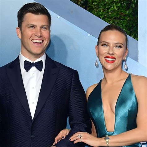 Colin Jost Debuts Wedding Ring After Marrying Scarlett Johansson