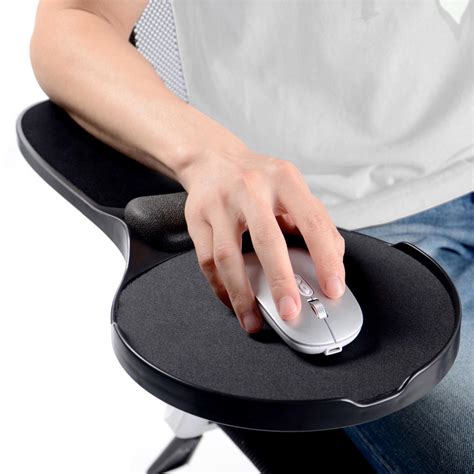 Ergonomic Home Office Computer Arm Rest Chair Armrest Mouse Pad Mat ...