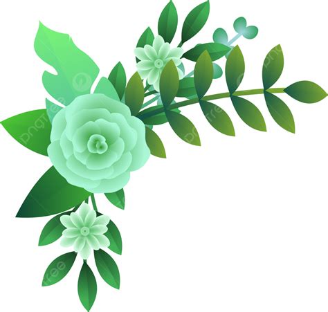 Green Roses Border Wedding Decoration, Green Roses Border Wedding, Rose ...