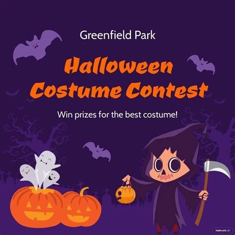 Free Halloween Costume Contest Flyer Template Printab - vrogue.co
